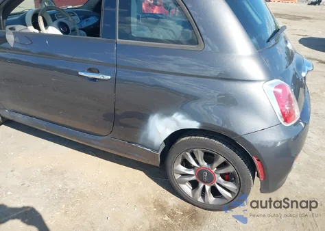 2015 Fiat 500 Sport from USA, damaged, VIN 3C3CFFBR6FT508354